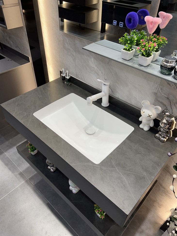 Master Bedroom Bathroom Slate Cabinet