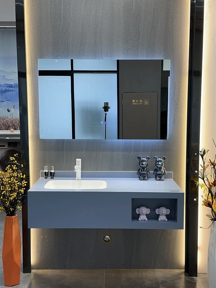 Zen Bathroom Slate Cabinet factory