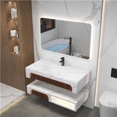 Iidne hiina stiilis paagutatud kivi vannituba edevus